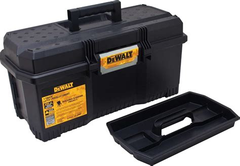 23 metal tool box|dewalt tool box dwst24082.